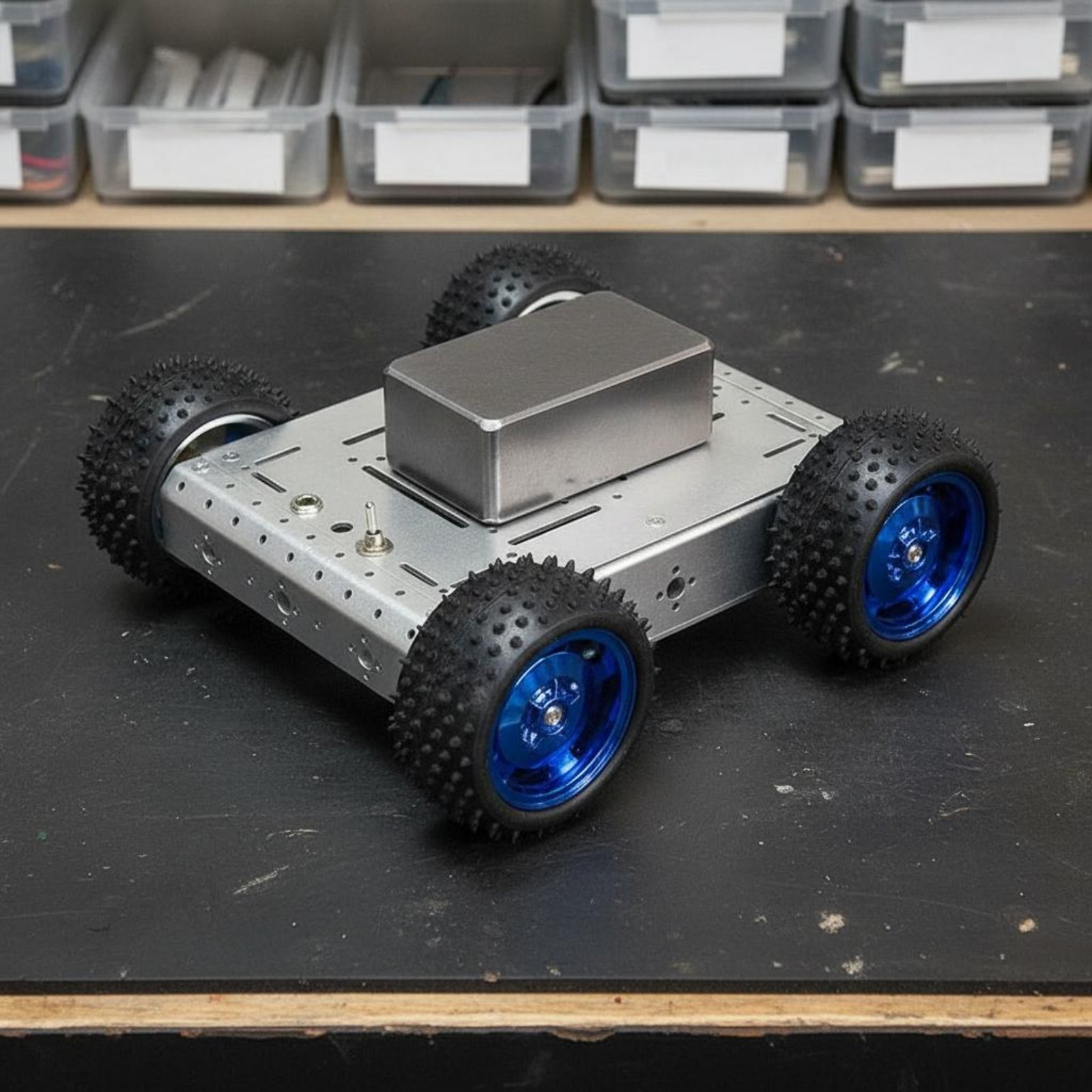 4WD Smart Car Chassis 1.5KG Lo - огляд і ціна Robot Car Kit
