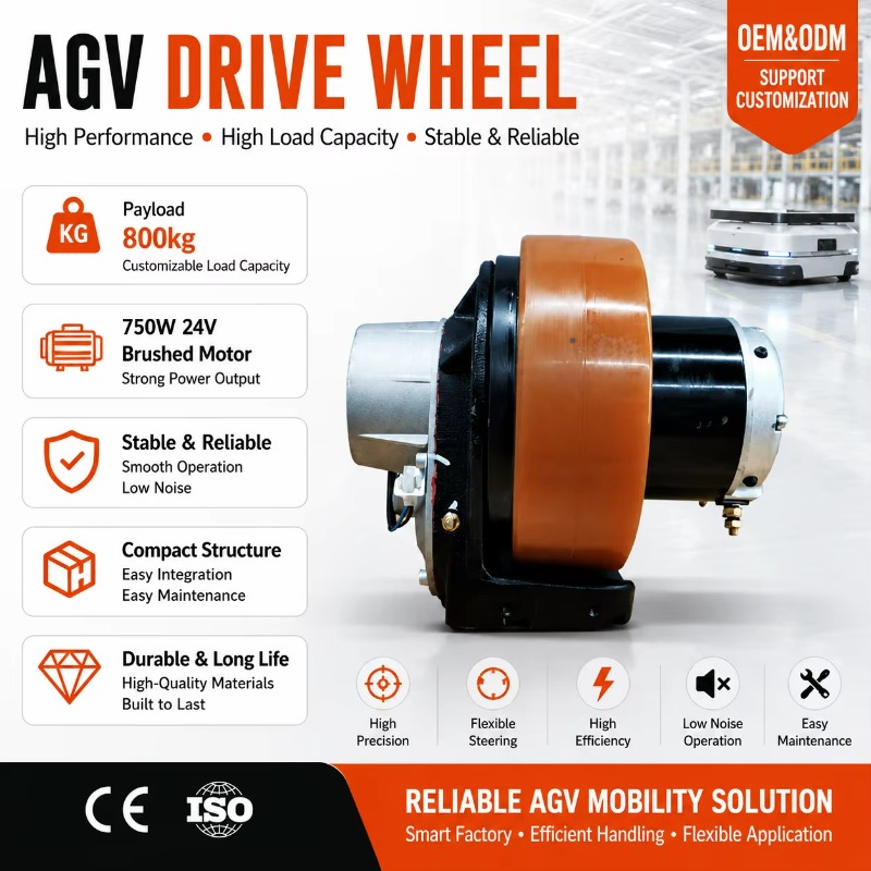 Handle Control agv Forklift Wh - огляд і ціна Robot Wheel