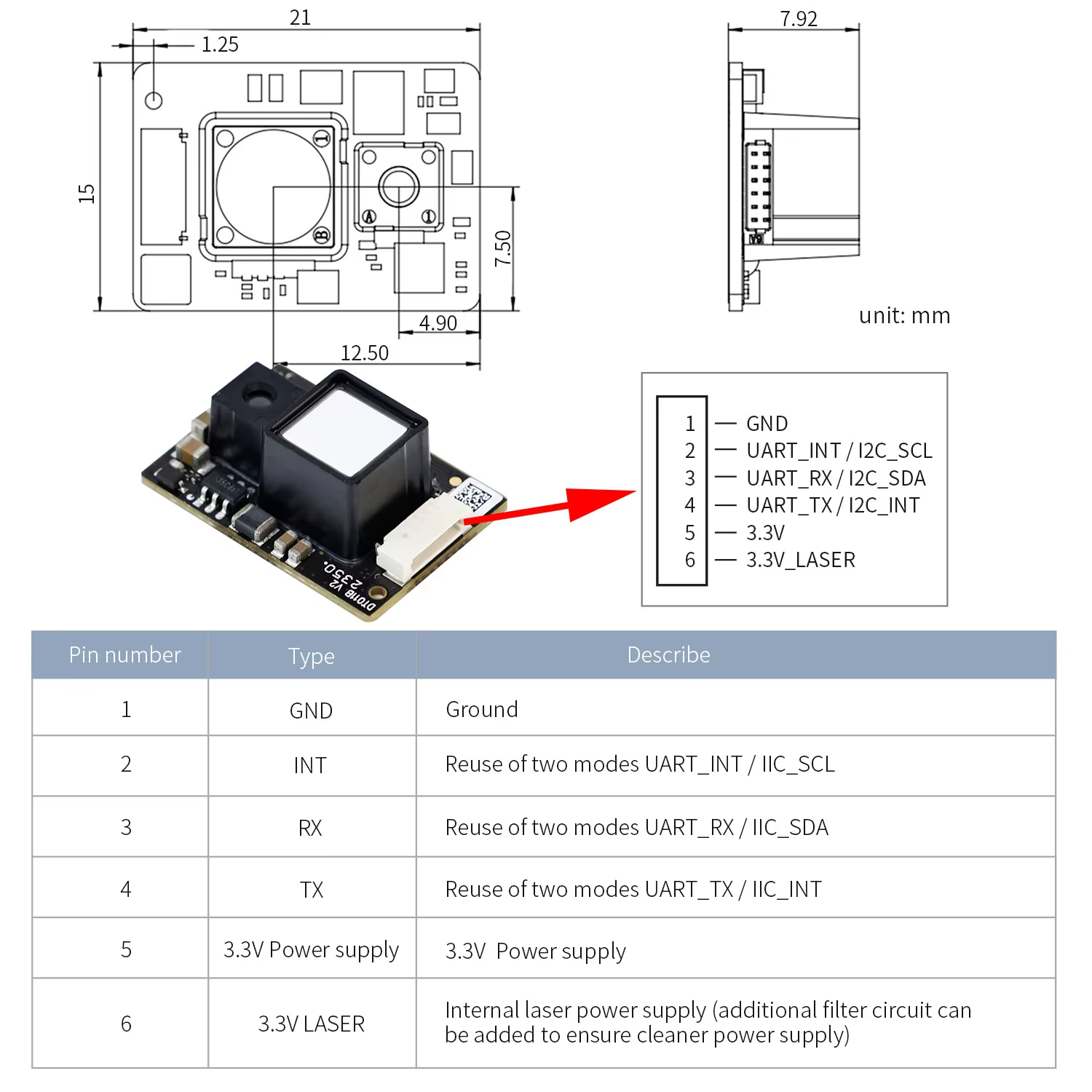 YDLIDAR SDM15/SDM18 High Preci - огляд і ціна Ros Robot
