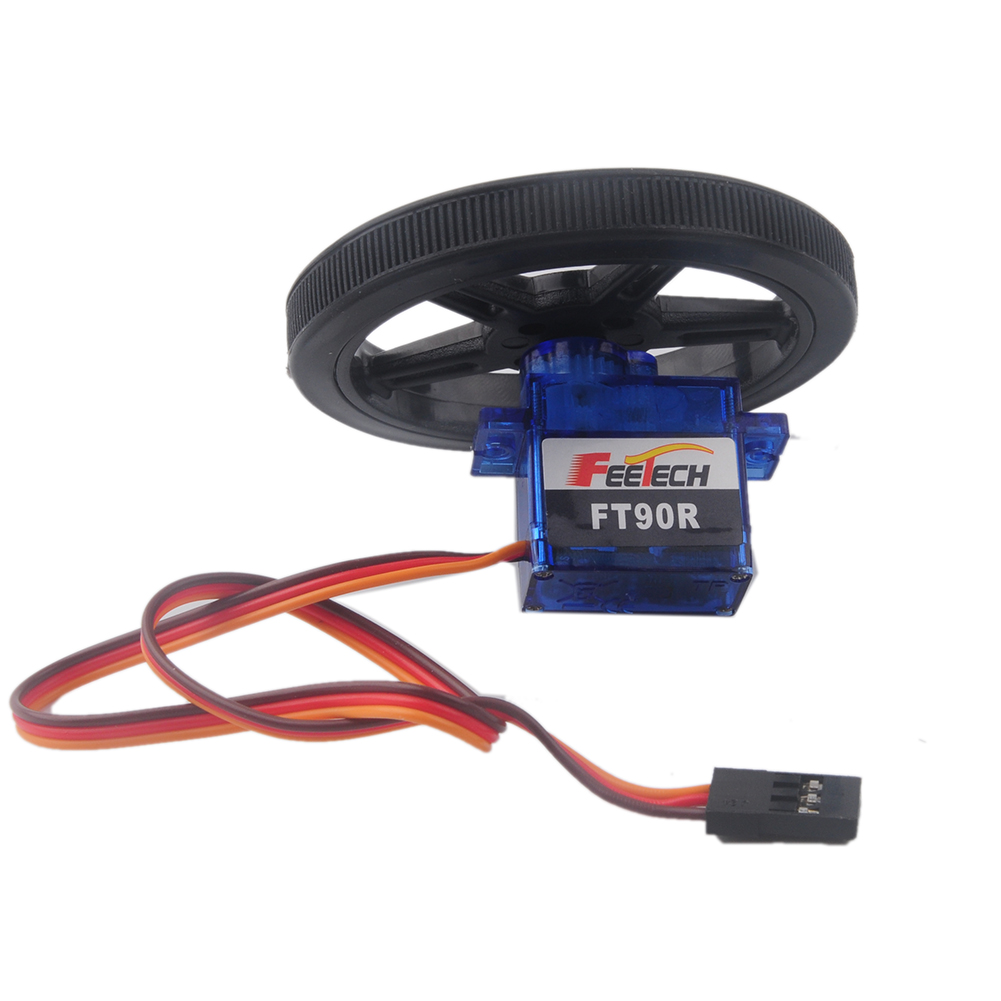 100PCS Feetech FT90R-C002 3V M - огляд і ціна Microbit Robot