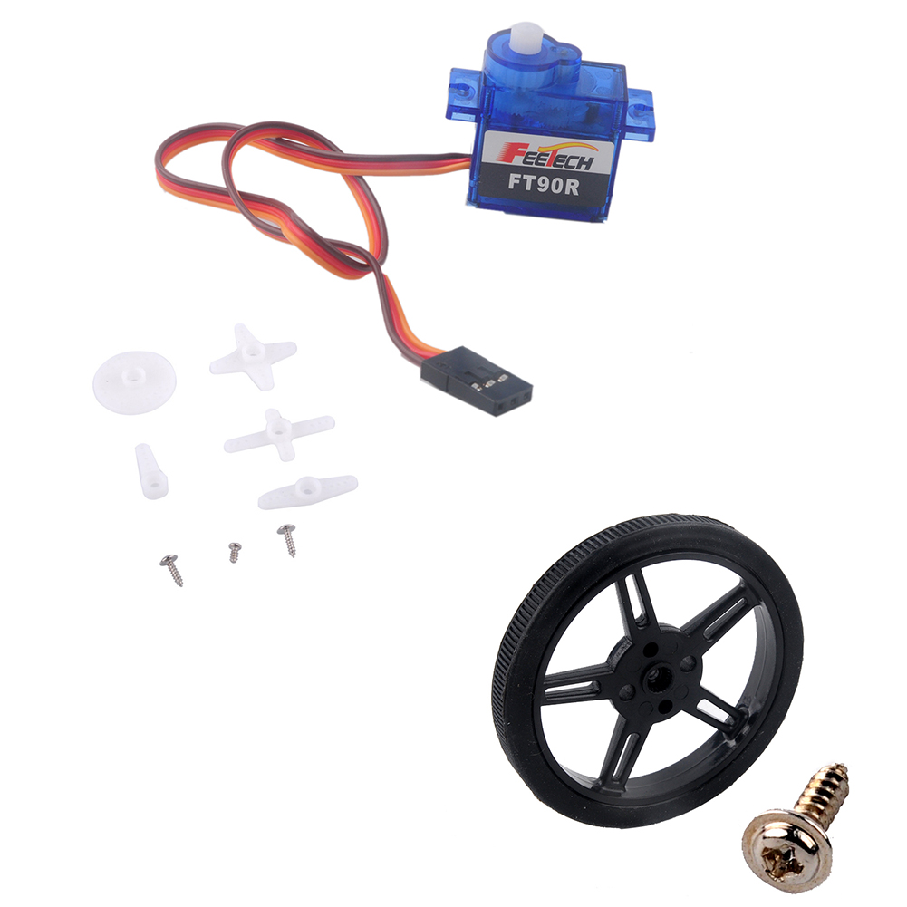 100PCS Feetech FT90R-C002 3V M - огляд і ціна Microbit Robot