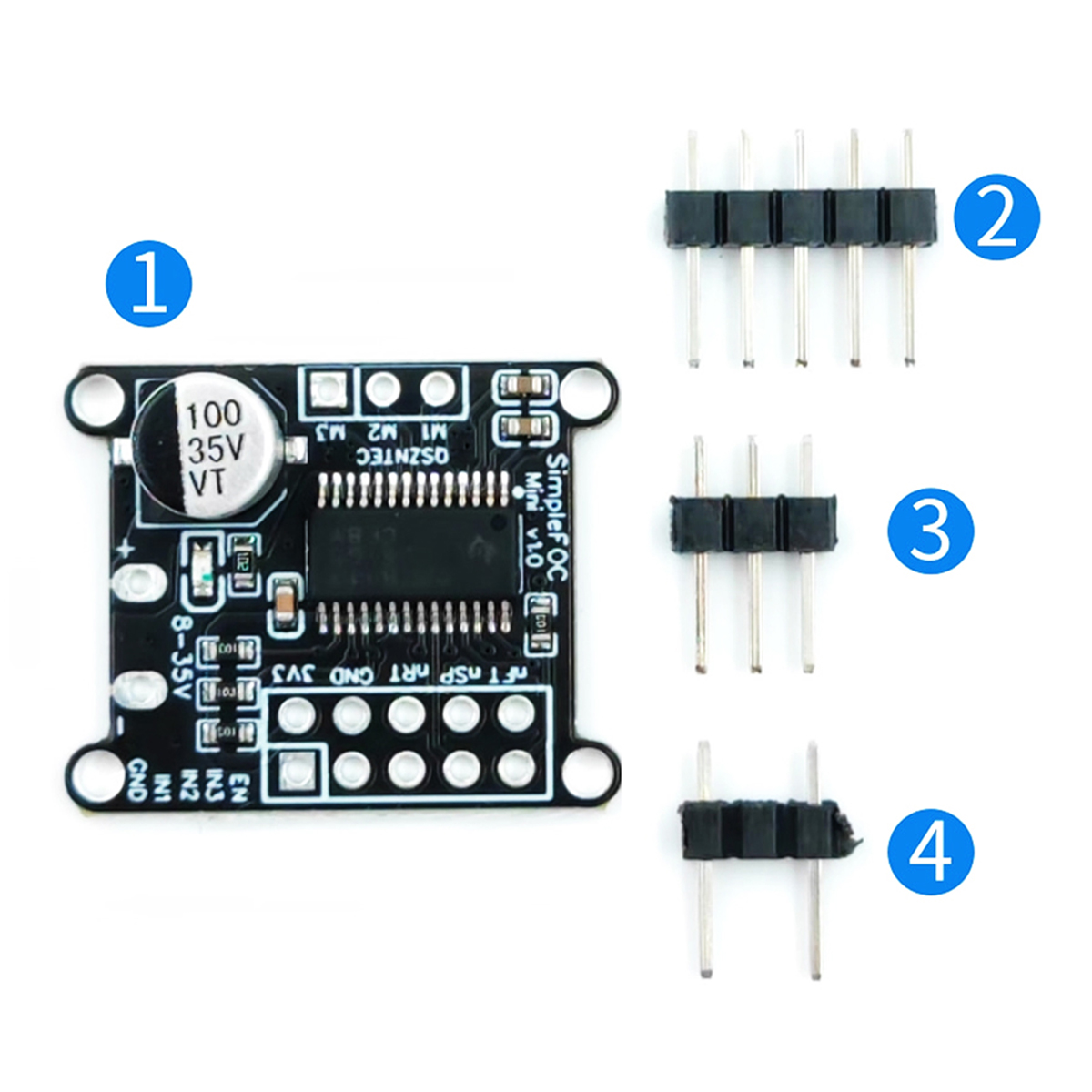 DRV8313 Simple FOC Mini v1.0 D - огляд і ціна Motor Driver Module