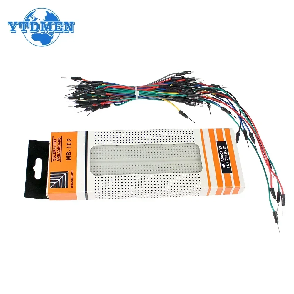 MB-102 Breadboard 400 830 Poin - огляд і ціна Microbit Robot
