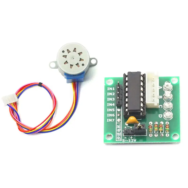 1PCS 28BYJ4 Stepper Motor ULN2 - огляд і ціна Uln2003 Driver