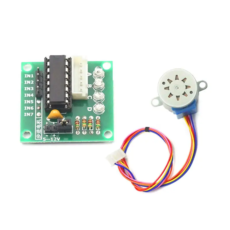 1PCS 28BYJ4 Stepper Motor ULN2 - огляд і ціна Uln2003 Driver