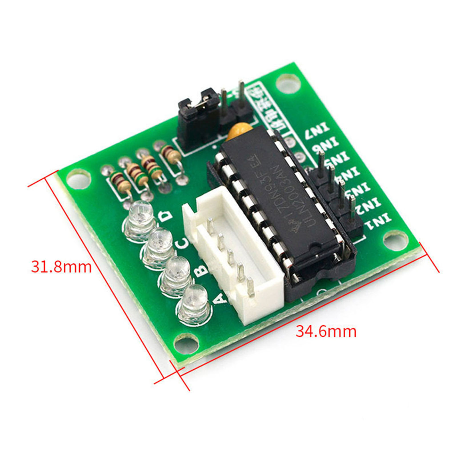 5V Stepper Motor 28mm with ULN - огляд і ціна Uln2003 Driver