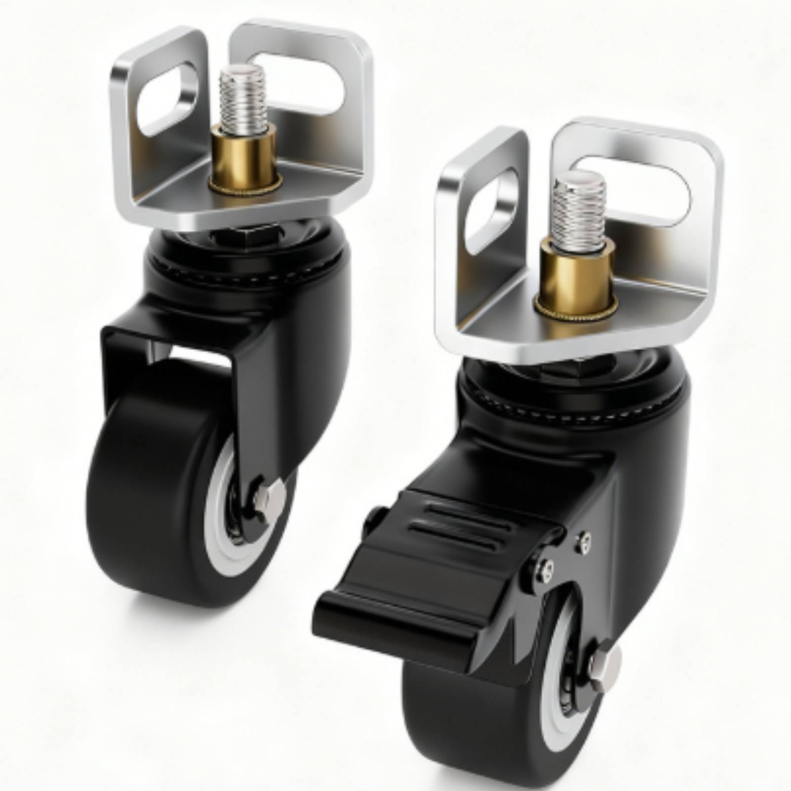 4 Pieces Angle-Steel Caster Fl - огляд і ціна Caster Wheel