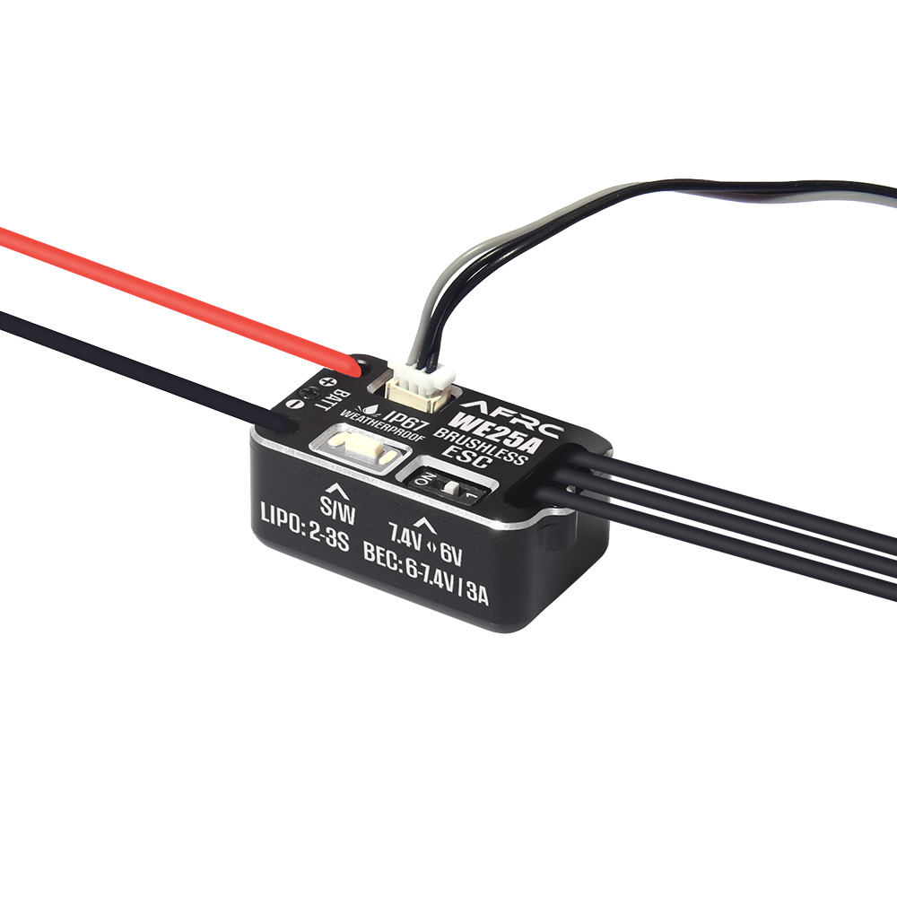 AFRC ESC 25A Brushless Power K - огляд і ціна Robot Car Kit