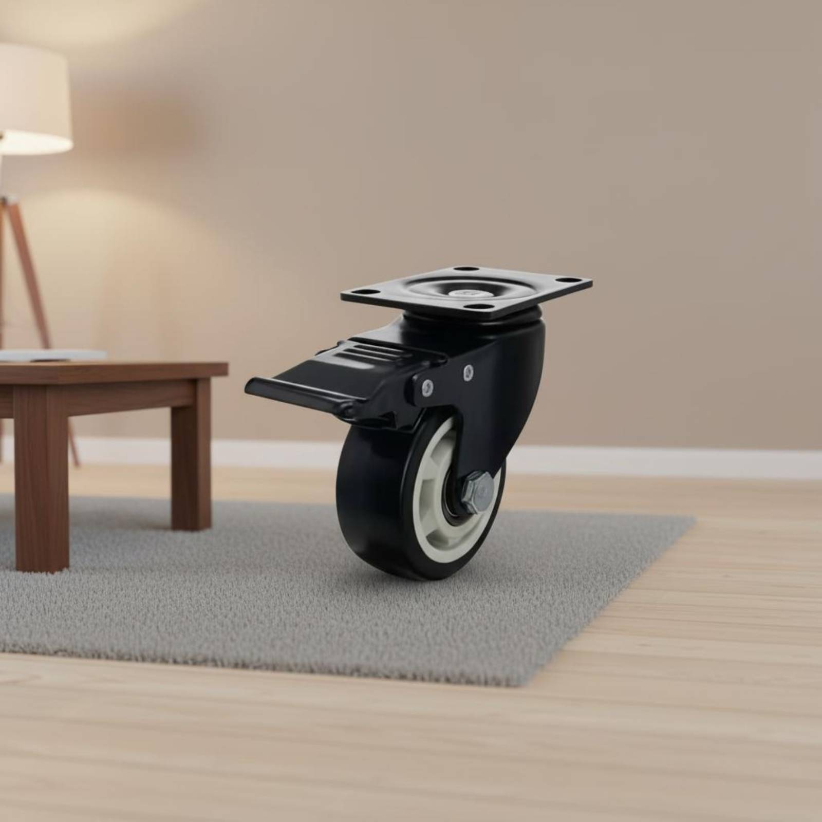 Nylon Plate Caster Effortless  - огляд і ціна Caster Wheel