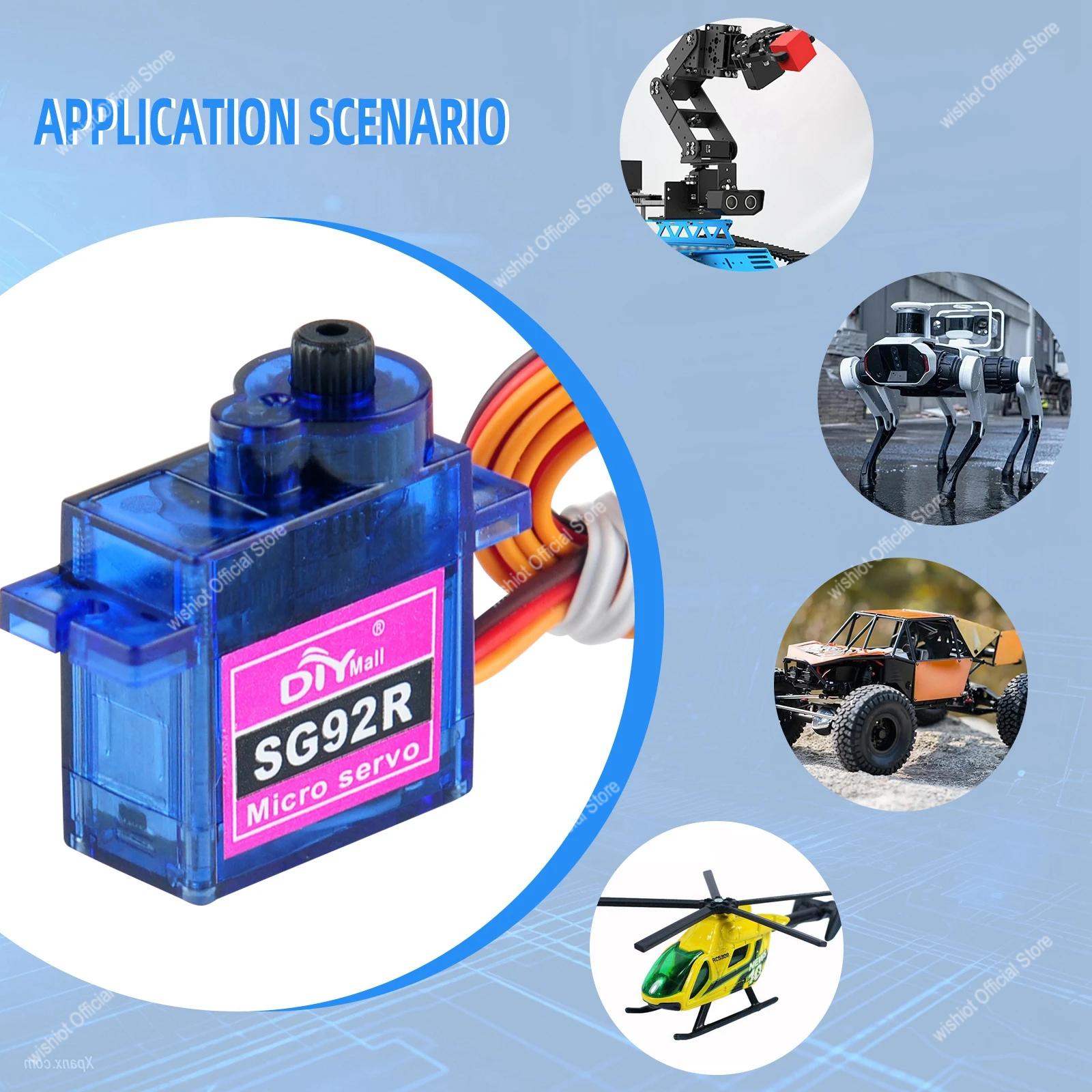 SG92R Micro Servo Motor 4.8-6V - огляд і ціна Servo Pan Tilt