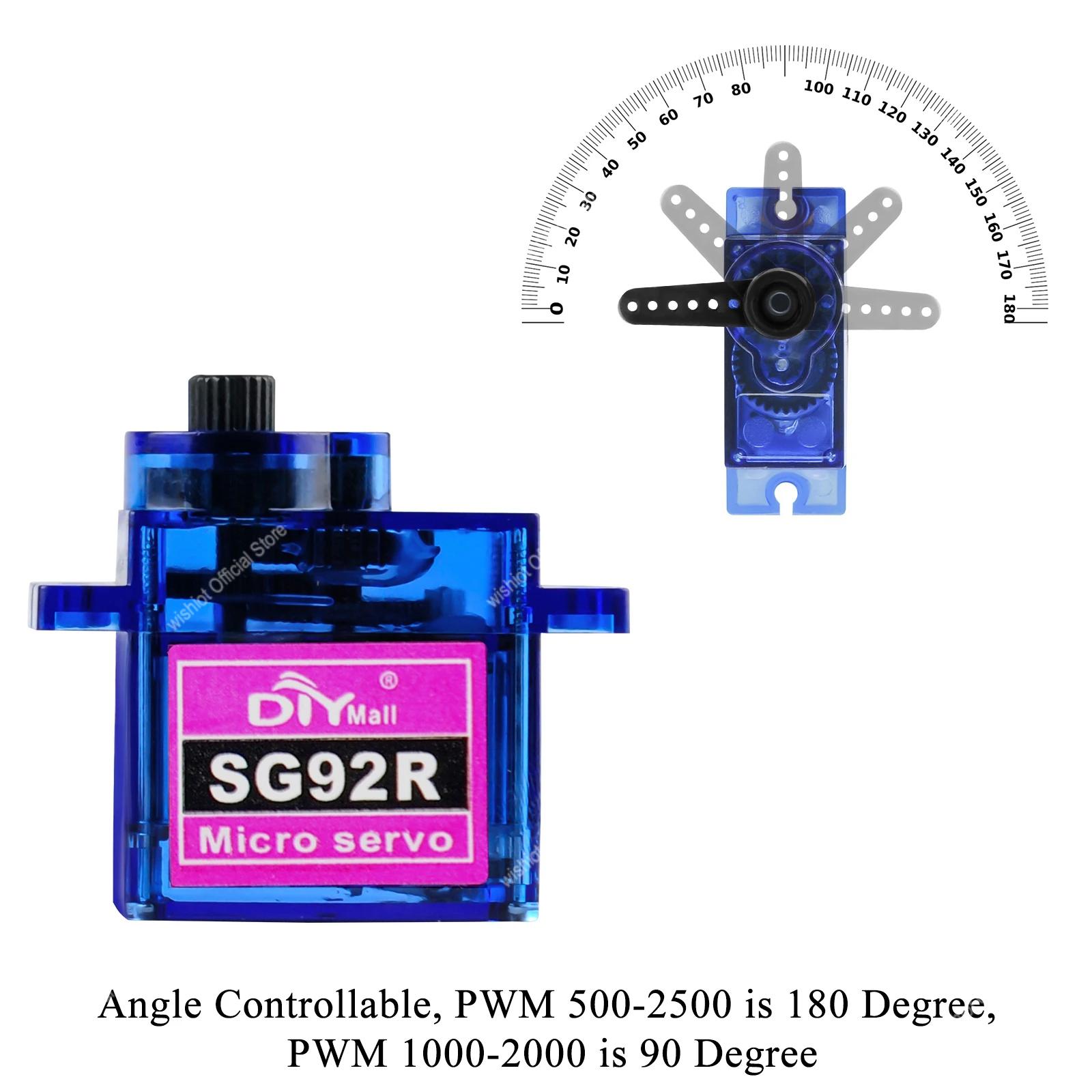 SG92R Micro Servo Motor 4.8-6V - огляд і ціна Servo Pan Tilt