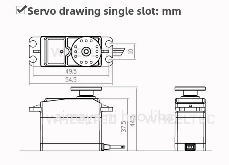 2D Electric Pan Tilt with Bear - огляд і ціна Servo Pan Tilt