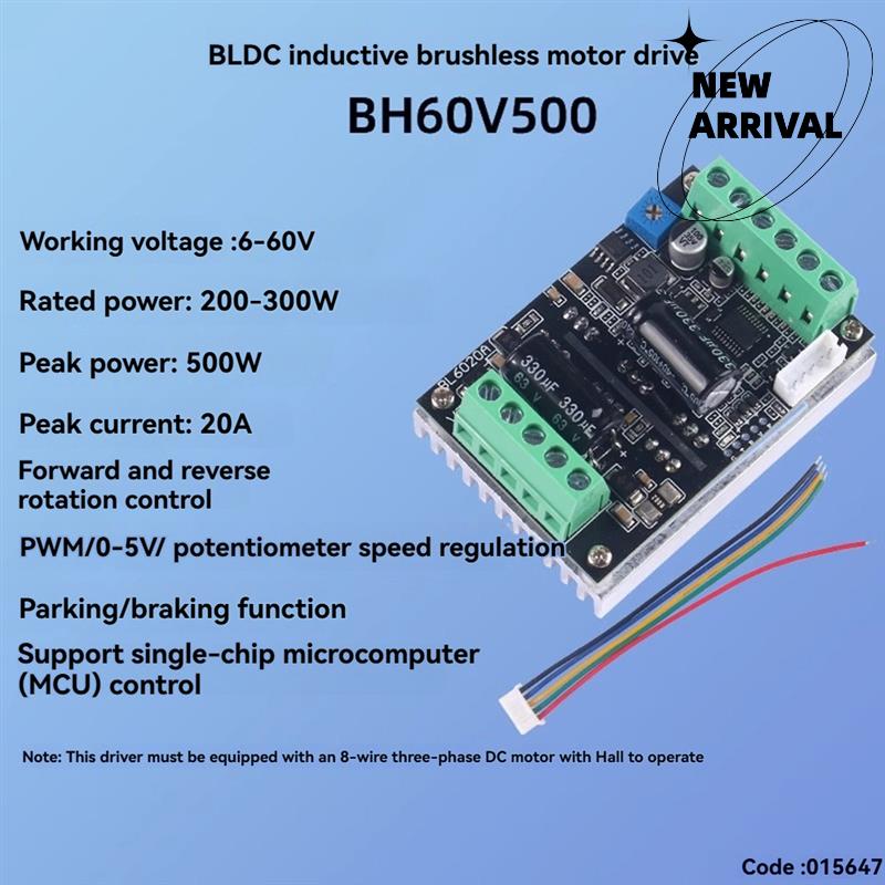 PWM Three-Phase 500W High Powe - огляд і ціна Motor Driver Module
