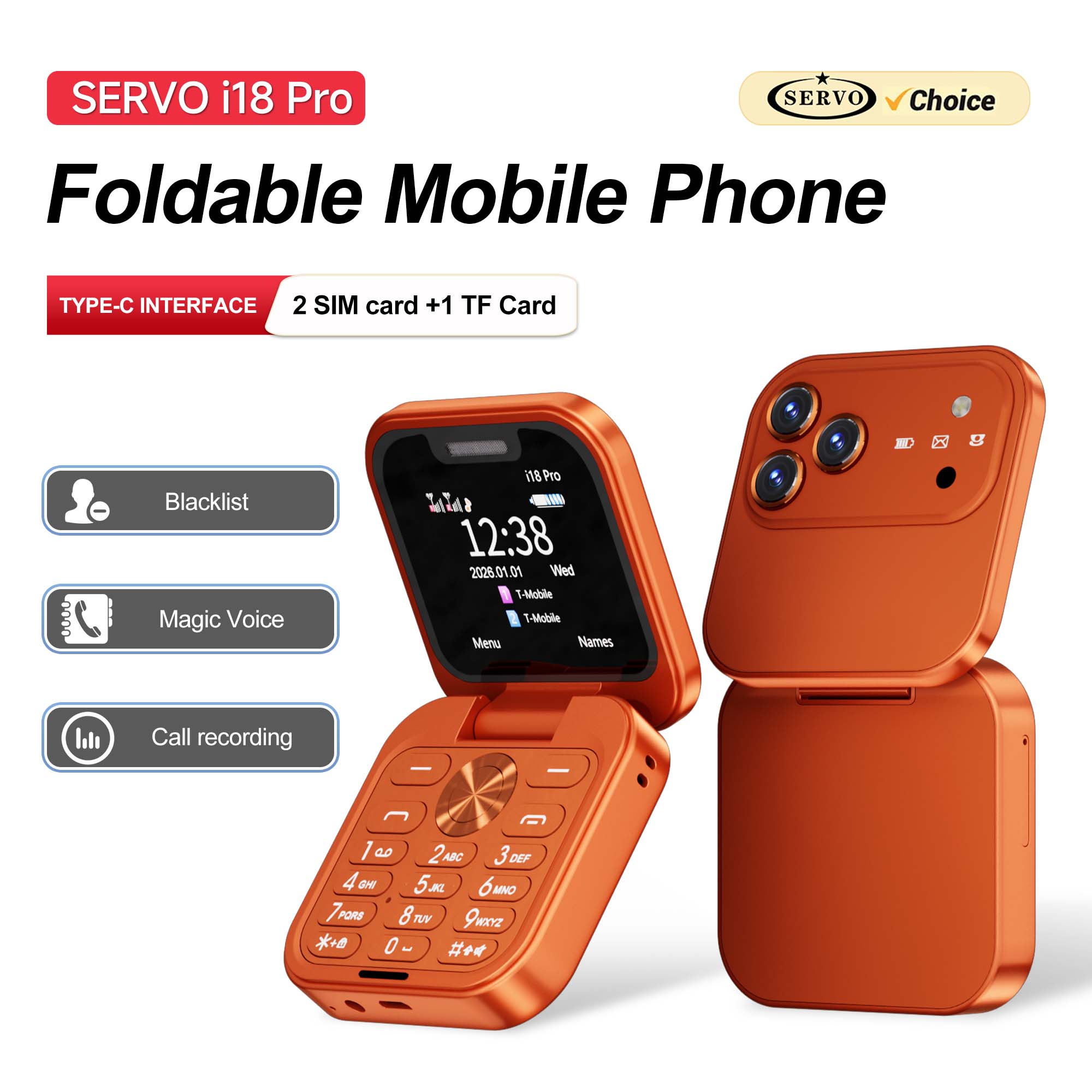 SERVO I18 PRO Foldable Mobile  - огляд і ціна Servo Pan Tilt