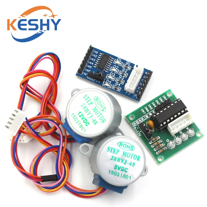 5V 4-Phase 28BYJ-48 DC Gear St - огляд і ціна Uln2003 Driver