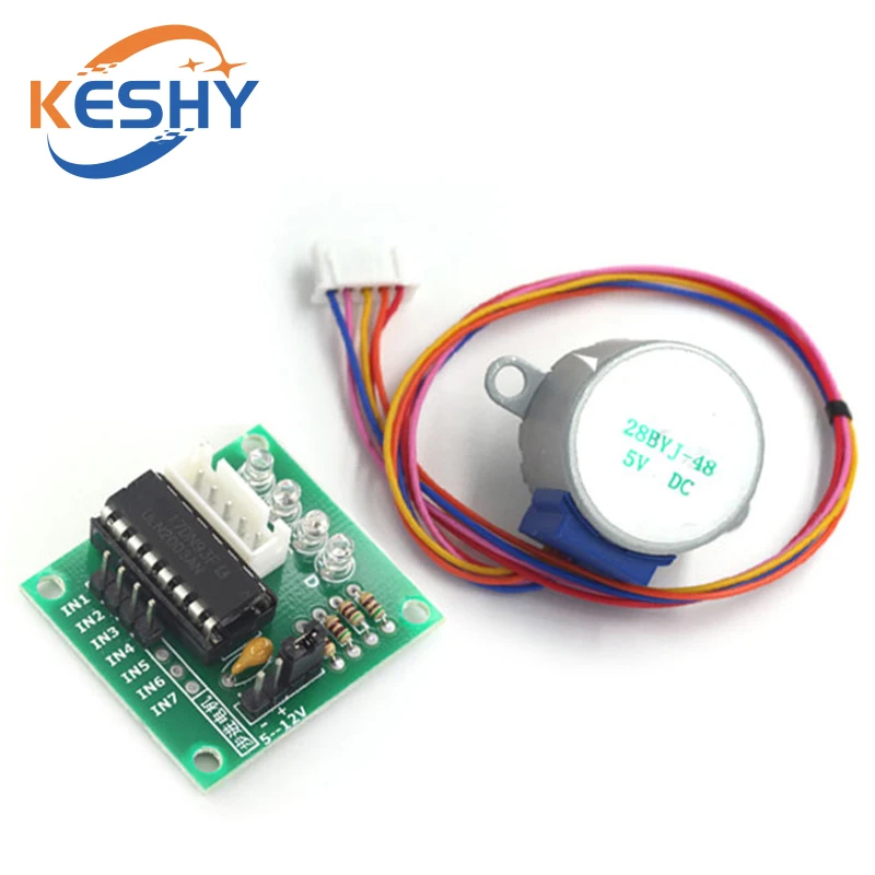 5V 4-Phase 28BYJ-48 DC Gear St - огляд і ціна Uln2003 Driver