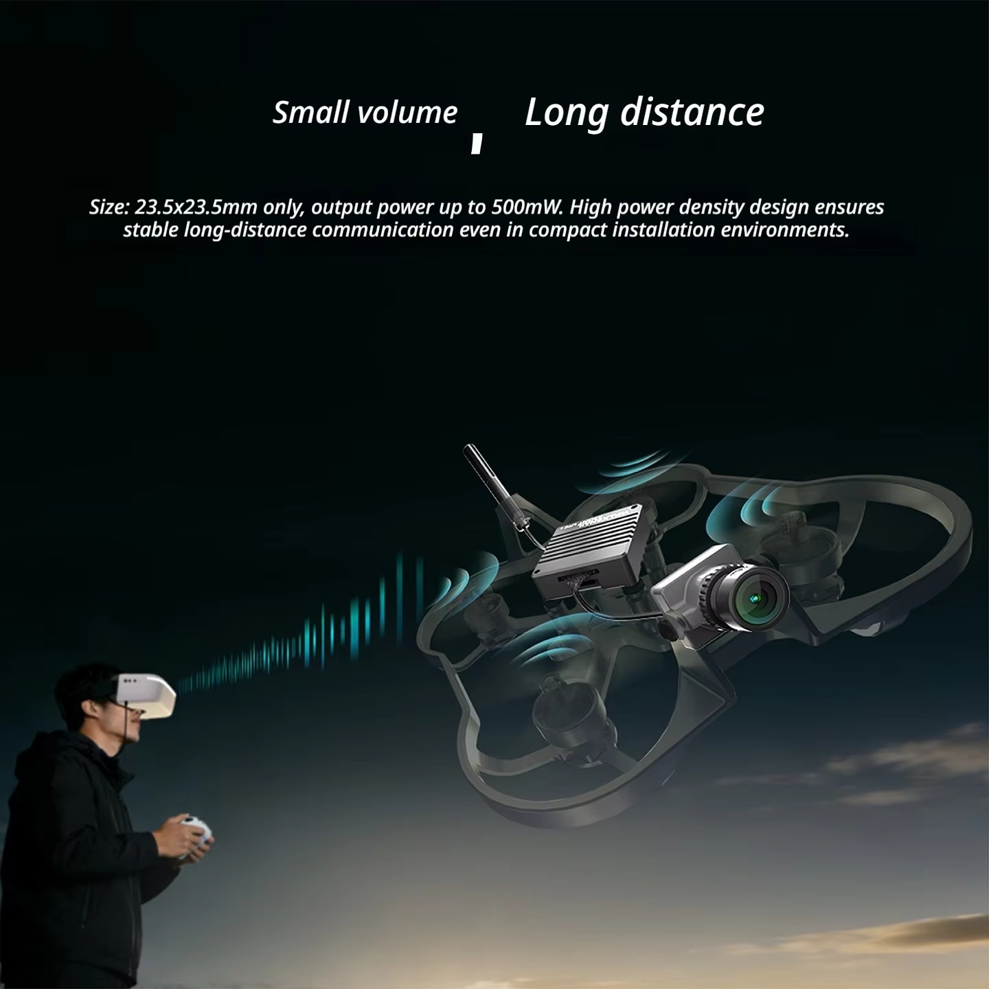CADDXFPV Walksnail Ascent Lite - огляд і ціна Pan Tilt Bracket