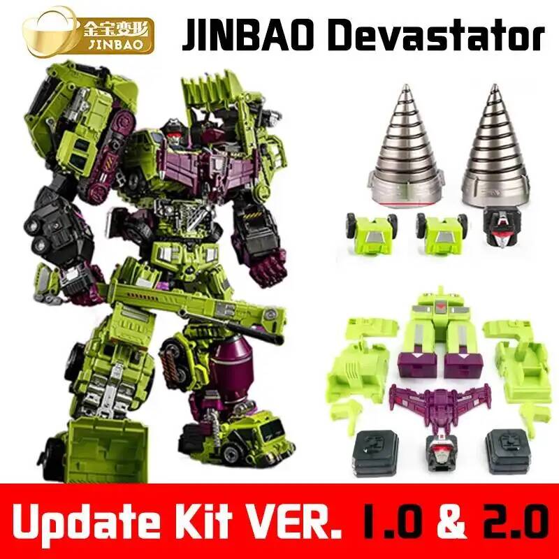 Jinbao Devastator Update Kit P - огляд і ціна Robot Car Kit