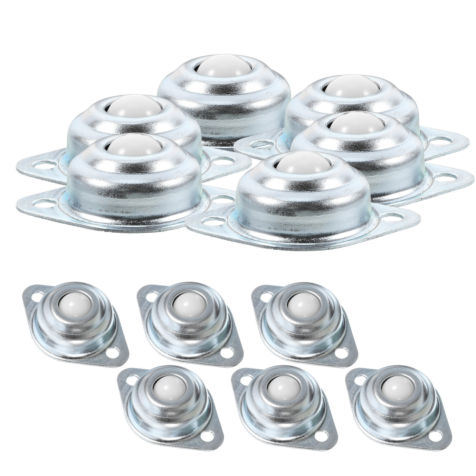 12Pcs Nylon Ball Bearing Unive - огляд і ціна Caster Wheel