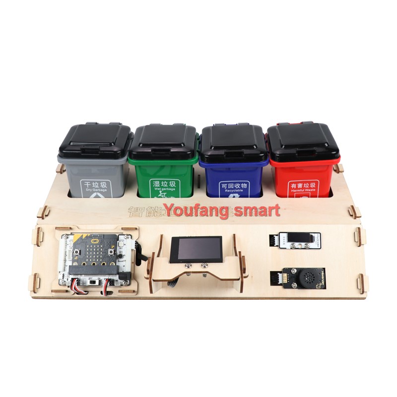 Waste Sorting Robot Kit AI Vis - огляд і ціна Microbit Robot