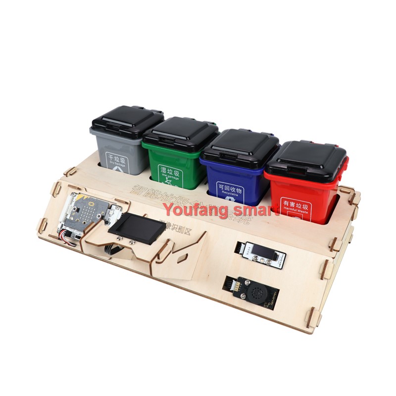 Waste Sorting Robot Kit AI Vis - огляд і ціна Microbit Robot