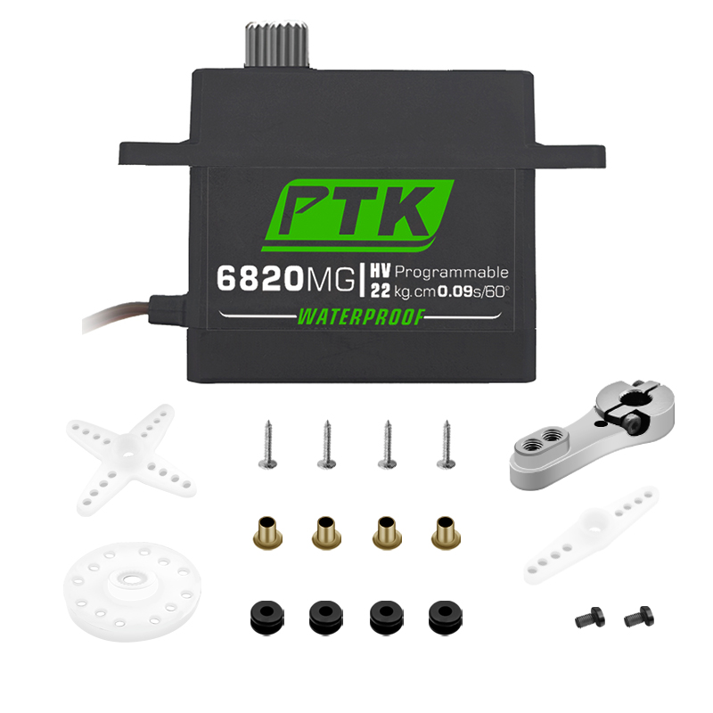 PTK servo Metal gear 20Kg 30Kg - огляд і ціна Sg90 Servo