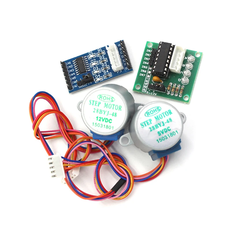 Stepper motor 28BYJ48 ULN2003  - огляд і ціна Uln2003 Driver