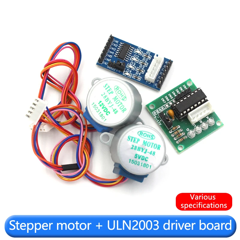 Stepper motor 28BYJ48 ULN2003  - огляд і ціна Uln2003 Driver
