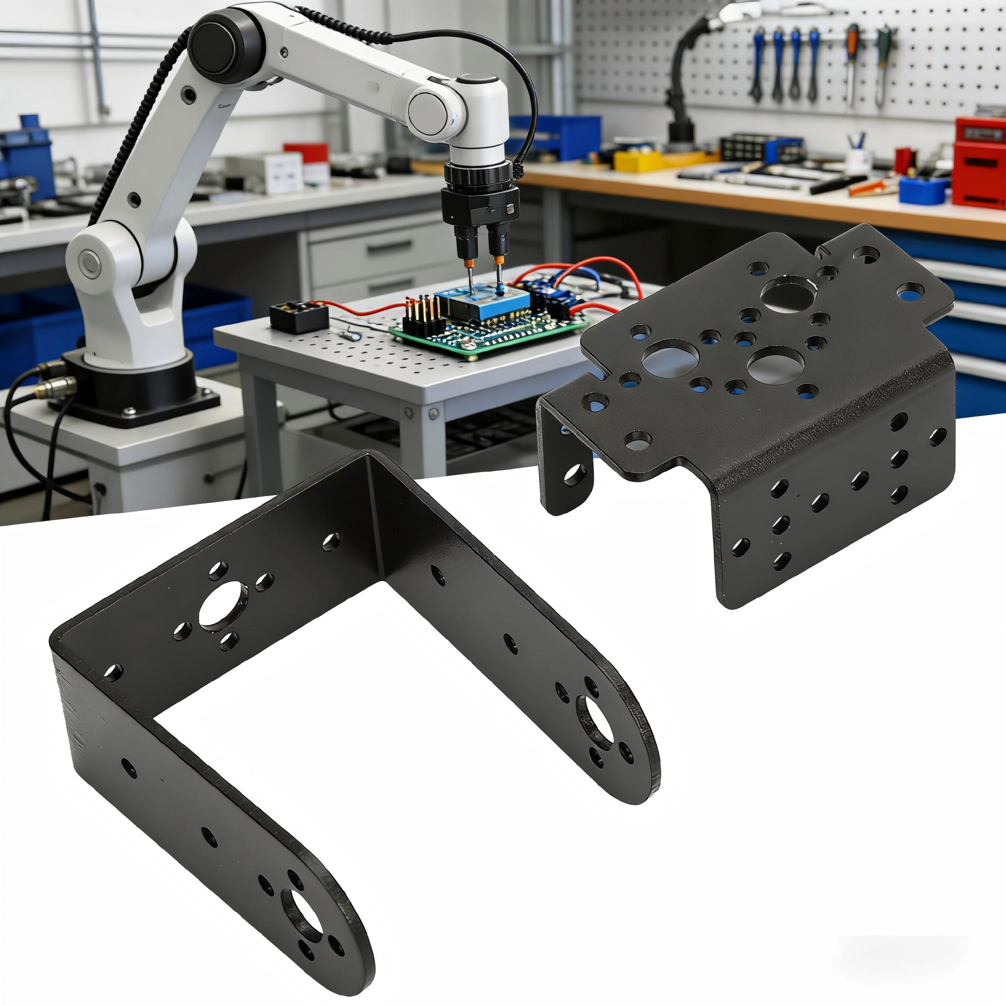 MG995 MG996R Servo Motor Brack - огляд і ціна Pan Tilt Bracket